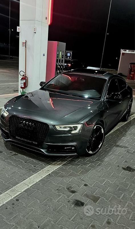 Usata Audi A5 S-Line 190 CV (139 kW) 2015 Grigio Coupé