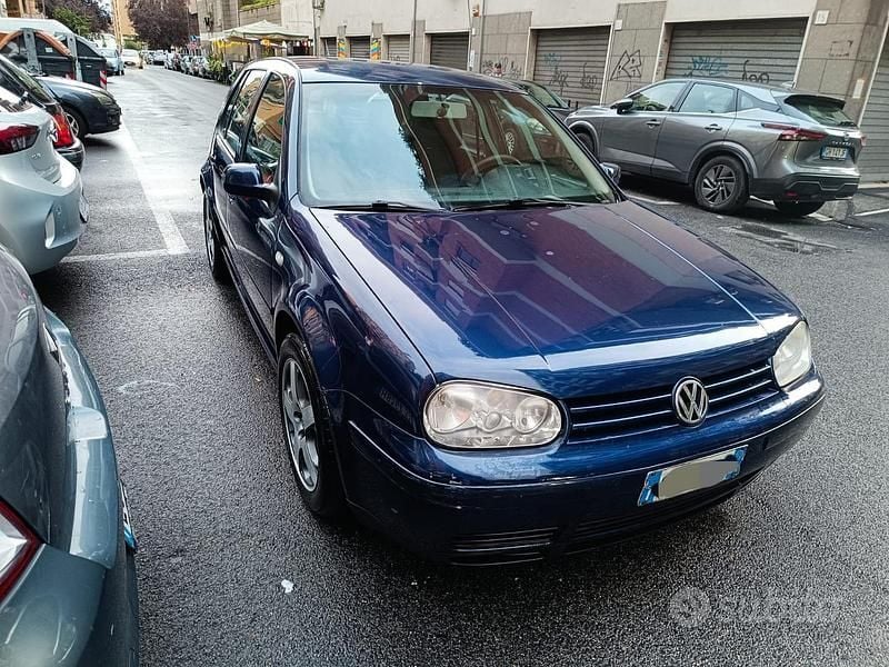 Usata VW Golf IV GTI 150 CV (110 kW) 2001 Blu Berlina