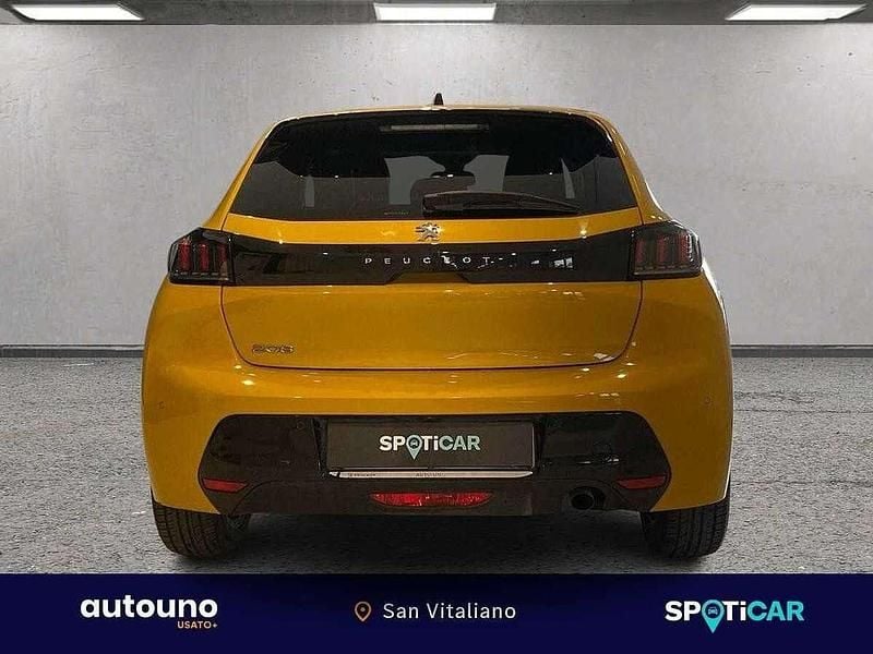 Usata Peugeot 208 GT 102 CV (75 kW) 2021 Giallo Utilitaria