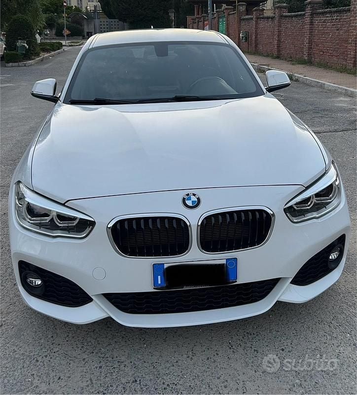 Bianco Usata 2018 BMW 116 M Sport Due volumi | 16.900 € (Ottimo prezzo) - Immagine 1/4