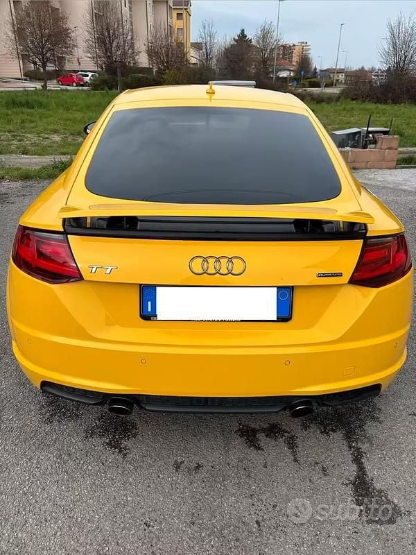 Usata Audi TT S-Line 230 CV (169 kW) 2016 Giallo Coupé