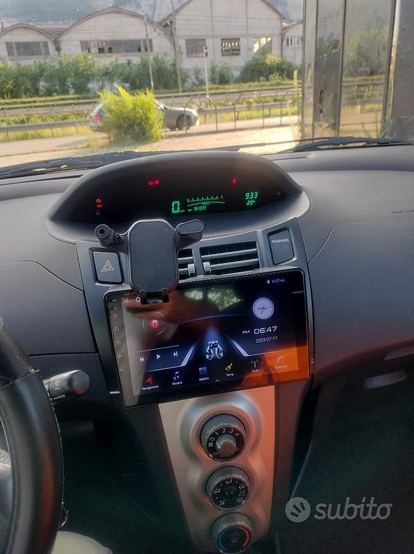 Usata Toyota Yaris 2008 Grigio Berlina