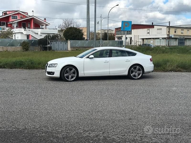 Usata Audi A5 Sportback 239 CV (175 kW) 2011 Bianco Utilitaria