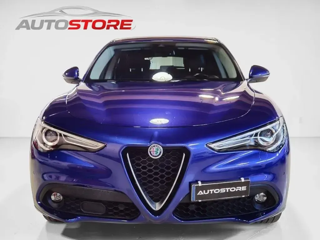 Usata Alfa Romeo Stelvio Ti 190 CV (139 kW) 2020 Blu SUV