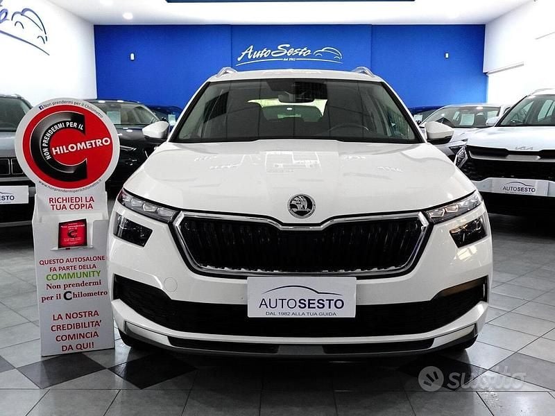 Usata Skoda Kamiq Style 110 CV (80 kW) 2023 Bianco SUV