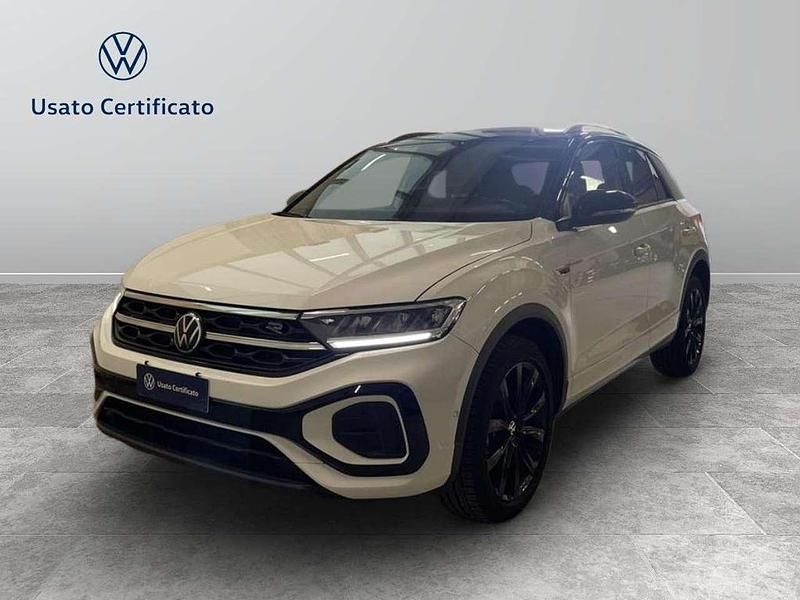Pure white nero Usata 2023 VW T-Roc R-line SUV | 24.500 € (Cara) - Immagine 1/4