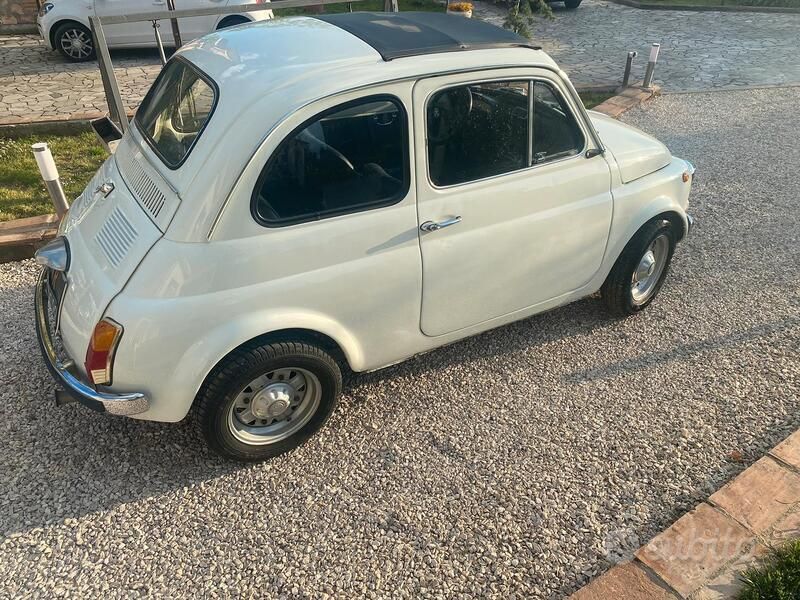 Usata Fiat 500 1970 Bianco Utilitaria