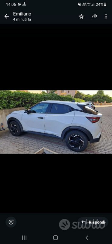 Usata Nissan Juke Acenta 114 CV (83 kW) 2024 Bianco SUV