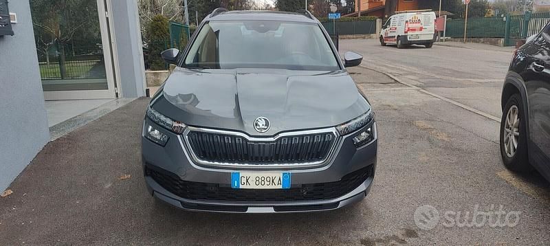Usata Skoda Kamiq Ambition 89 CV (65 kW) 2022 Grigio SUV