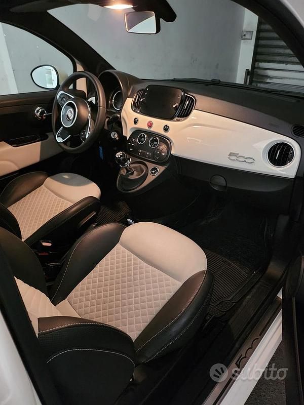 Usata Fiat 500 Dolcevita 70 CV (51 kW) 2022 Bianco Utilitaria