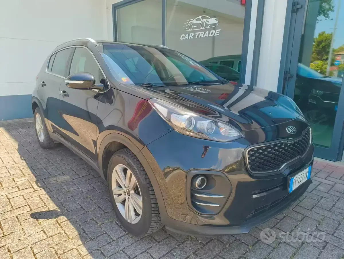 Usata Kia Sportage 115 CV (84 kW) 2016 Nero SUV