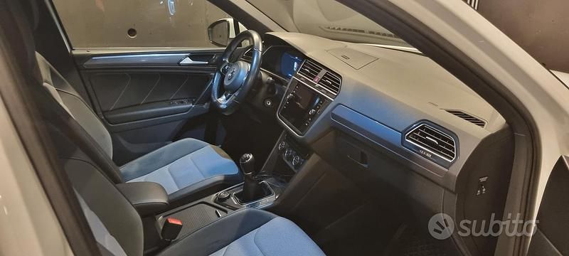 Usata VW Tiguan 150 CV (110 kW) 2018 Bianco SUV