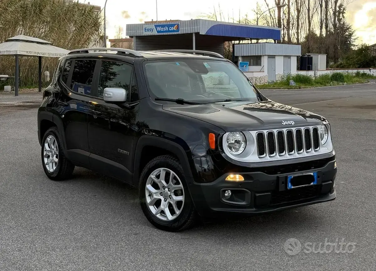 Usata Jeep Renegade Limited 120 CV (88 kW) 2017 Nero SUV