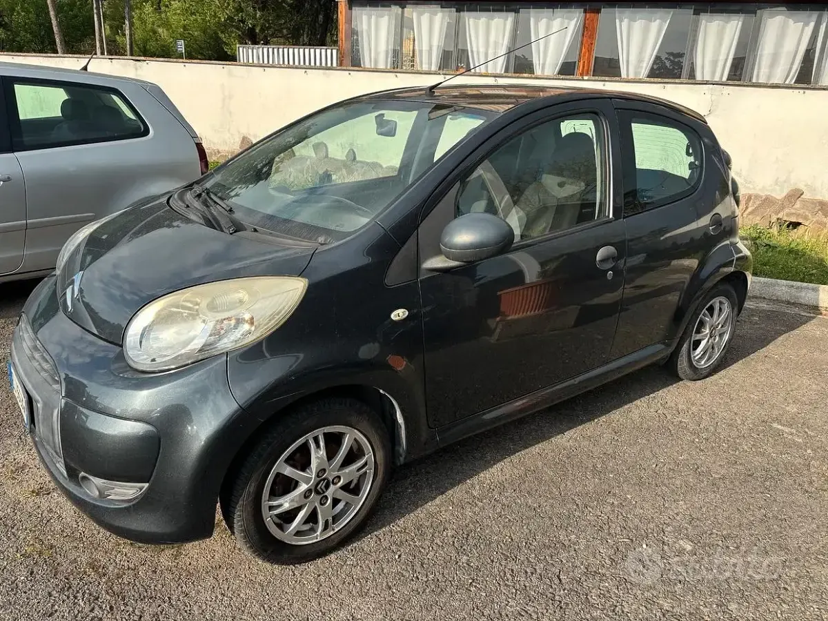 Usata Citroën C1 Seduction 68 CV (50 kW) 2012 Grigio Utilitaria