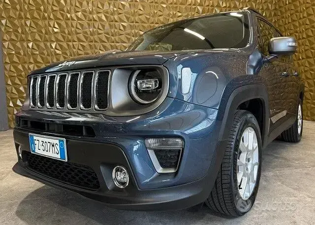 Usata Jeep Renegade Limited 120 CV (88 kW) 2019 Blu/azzurro SUV