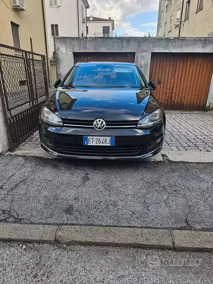 Usata VW Golf VII 150 CV (110 kW) 2014 Nero Berlina