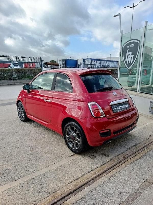 Usata Fiat 500 69 CV (50 kW) 2014 Rosso Utilitaria