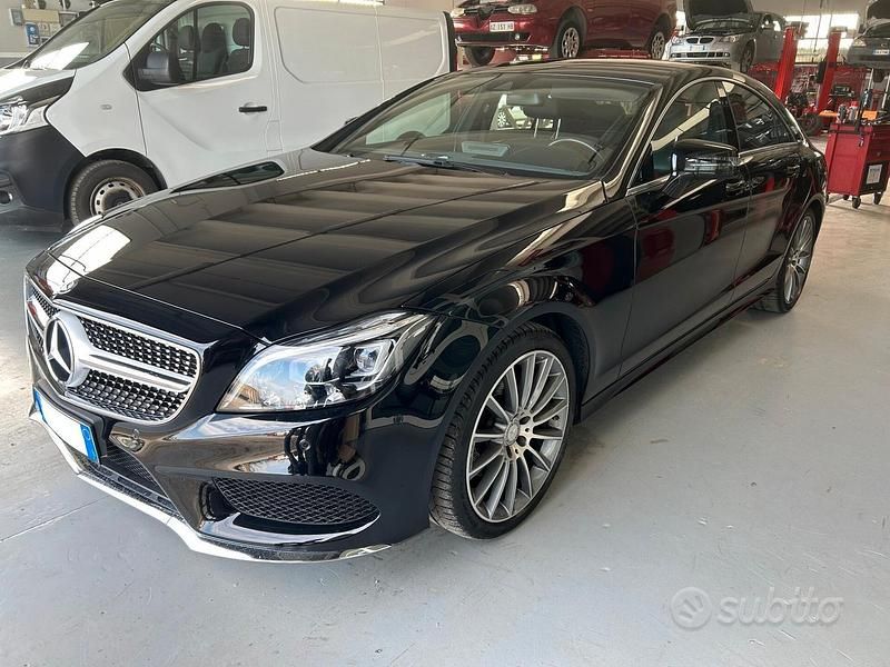 Usata Mercedes CLS250 Premium 204 CV (150 kW) 2017 Nero Coupé