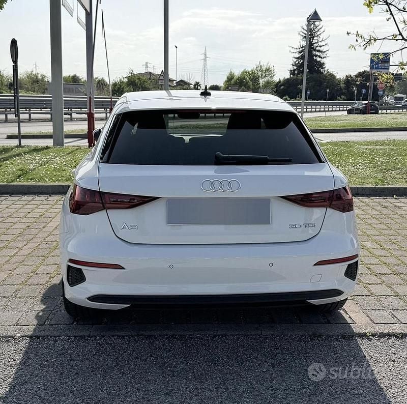 Usata Audi A3 116 CV (85 kW) 2021 Bianco Berlina