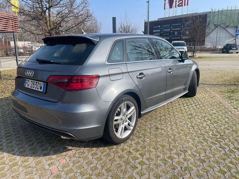 Usata Audi A3 Ambition 110 CV (80 kW) 2015 Grigio Berlina