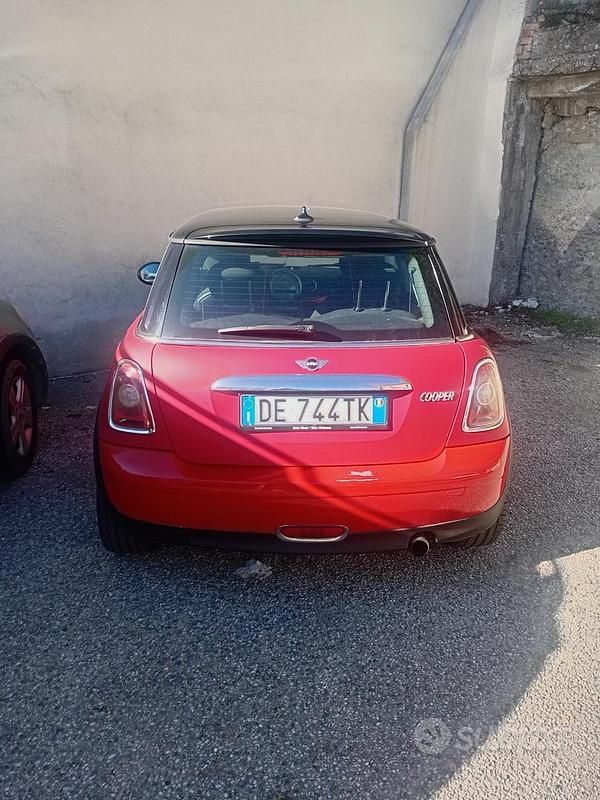 Usata Mini Cooper 2006 Rosso Utilitaria