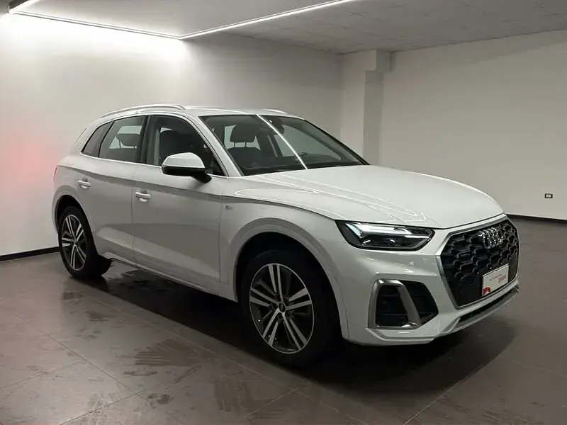 Usado Audi Q5 S-Line 204 CV (150 kW) 2022 Blanco SUV