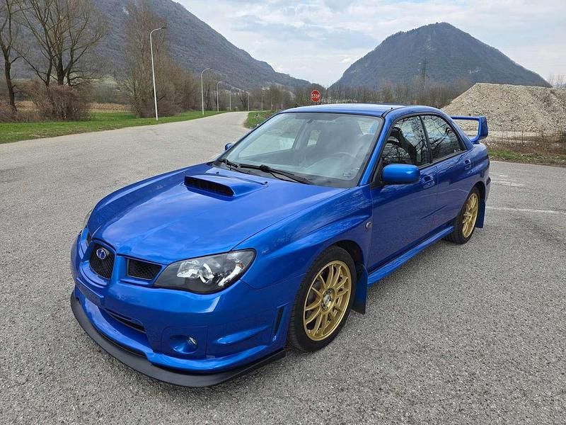 Usata Subaru Impreza 230 CV (169 kW) 2006 Wr 02 blu mica Berlina