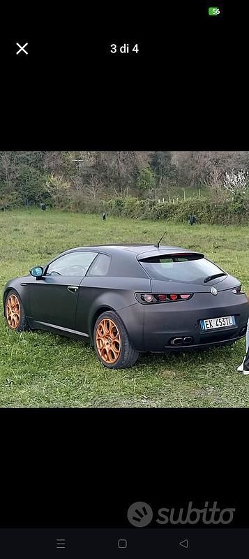 Usata Alfa Romeo Brera 260 CV (191 kW) 2006 Nero Coupé