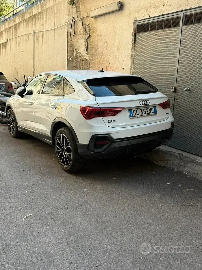 Usata Audi Q3 Sportback 150 CV (110 kW) 2021 Nero SUV