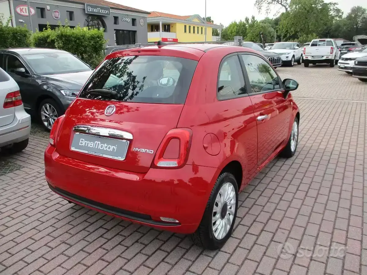 Usata Fiat 500X 70 CV (51 kW) 2021 Rosso SUV