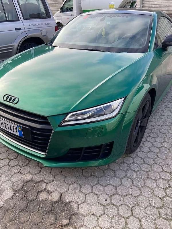 Second-hand Audi TT S-Line 179 CP (131 kW) 2017 Verde Coupe
