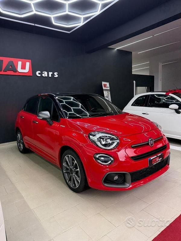 Usata Fiat 500X Sport 120 CV (88 kW) 2021 Rosso SUV