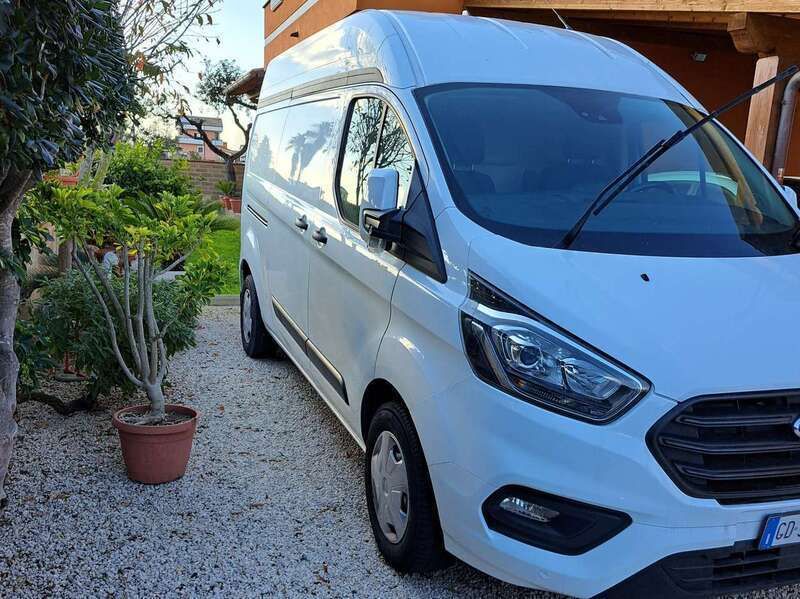 Usata Ford Transit Custom 131 CV (96 kW) 2020 Bianco Furgone