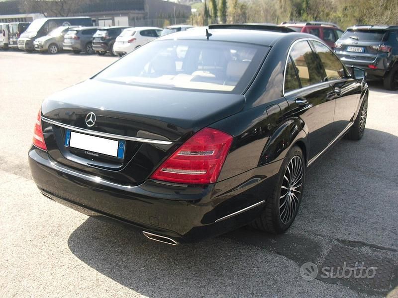 Usata Mercedes S280 Avantgarde 258 CV (189 kW) 2011 Nero Berlina