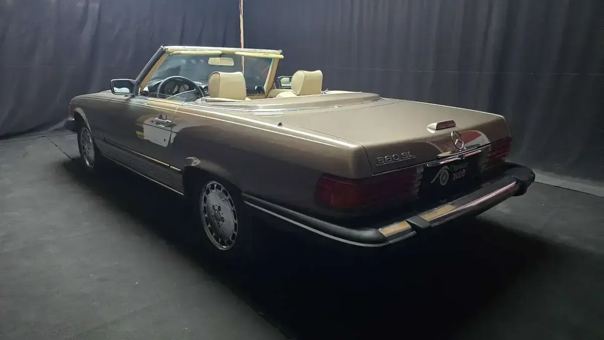 Usata Mercedes 560 265 CV (194 kW) 1988 Marrone Cabrio