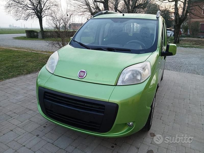 Usata Fiat Qubo Trekking 77 CV (56 kW) 2010 Verde Monovolume