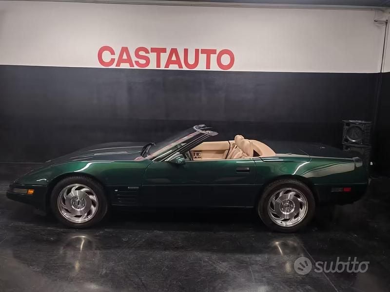 Usata Corvette C4 1993 Verde Cabrio