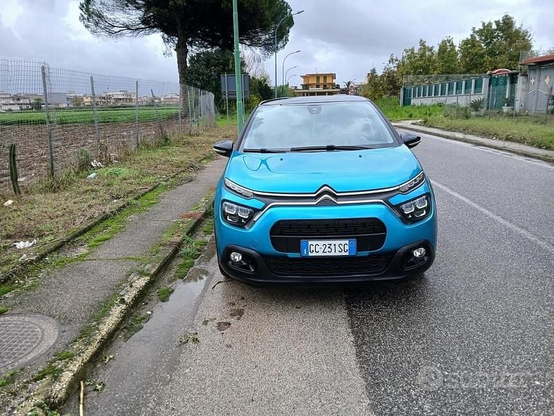 Usata Citroën C3 PureTech 82 CV (60 kW) 2021 Blu Berlina