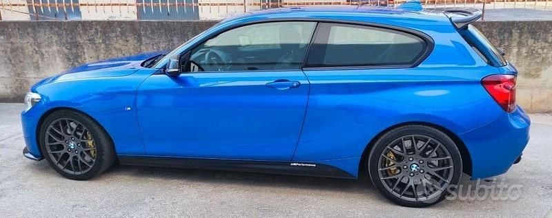 Usata BMW 125 Efficient Dynamics 218 CV (160 kW) 2014 Blu Utilitaria