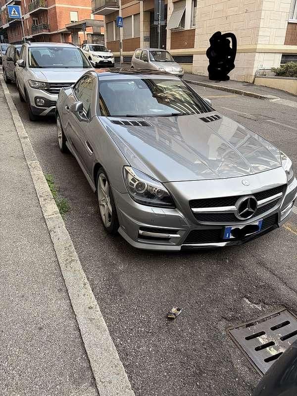 Usata Mercedes SLK250 Premium 204 CV (150 kW) 2011 Grigio Cabrio
