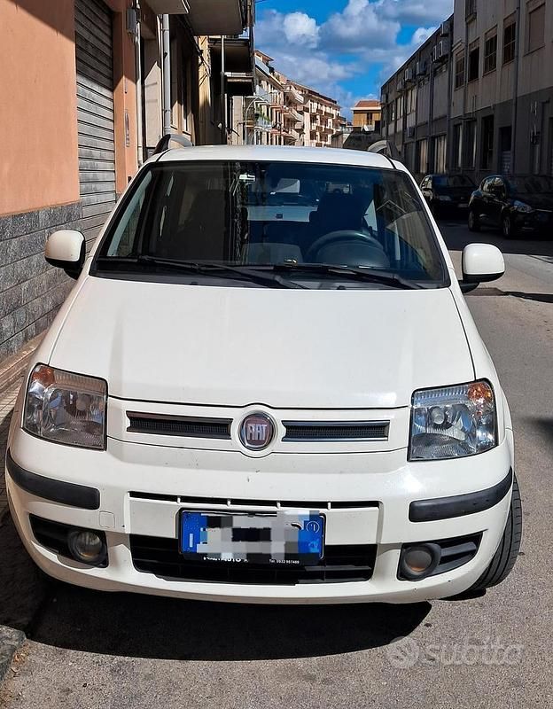 Usata Fiat Panda 75 CV (55 kW) 2011 Bianco Utilitaria
