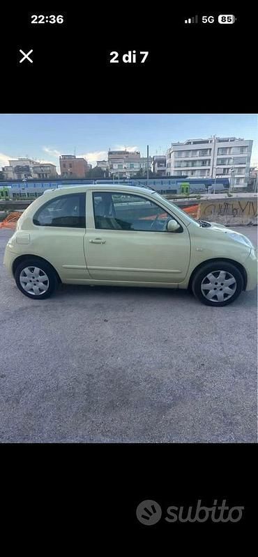 Gebraucht Nissan Micra 86 PS (63 kW) 2007 Gelb Limousine