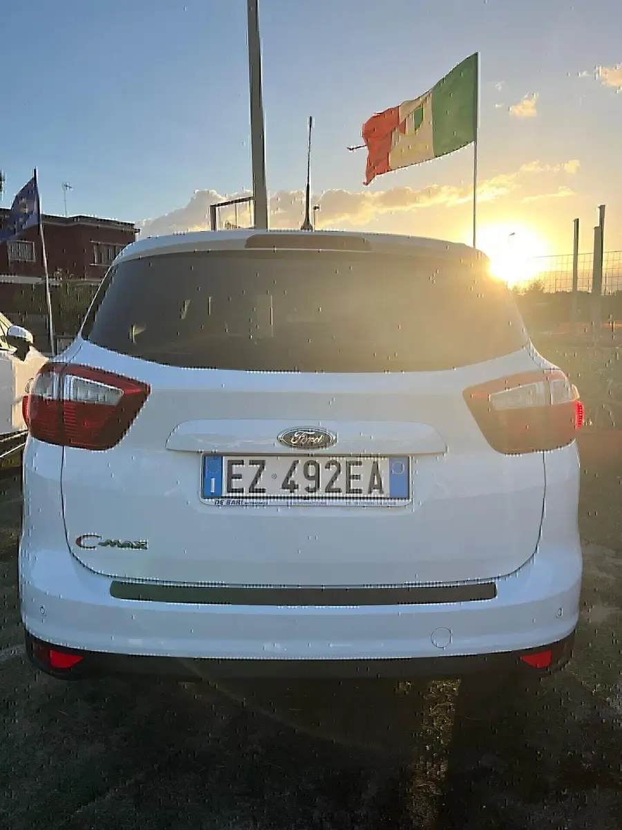 Usata Ford C-MAX Business Edition 120 CV (88 kW) 2015 Bianco Monovolume