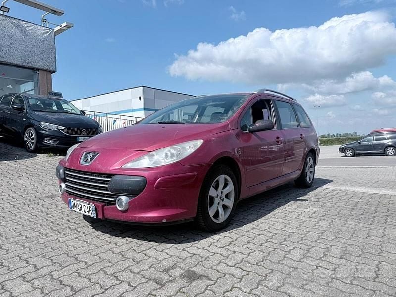 Usata Peugeot 307 108 CV (79 kW) 2007 Rosso Station wagon