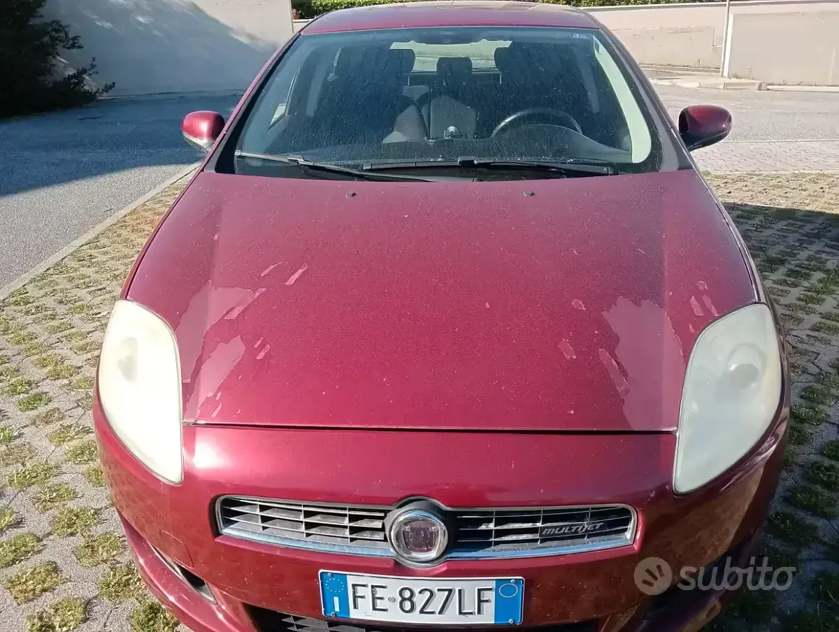 Usata Fiat Bravo 120 CV (88 kW) 2009 Rosso Utilitaria