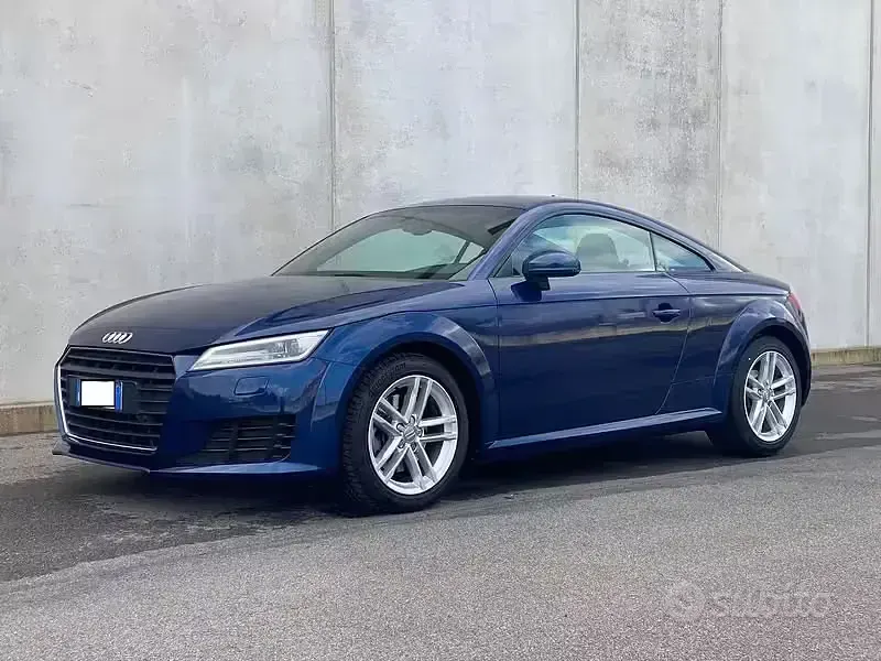 Usata Audi TT 180 CV (132 kW) 2017 Blu Coupé