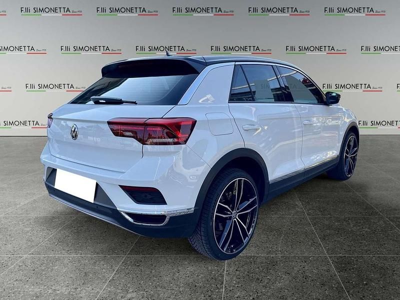 Usata VW T-Roc Advance 150 CV (110 kW) 2019 Bianco SUV