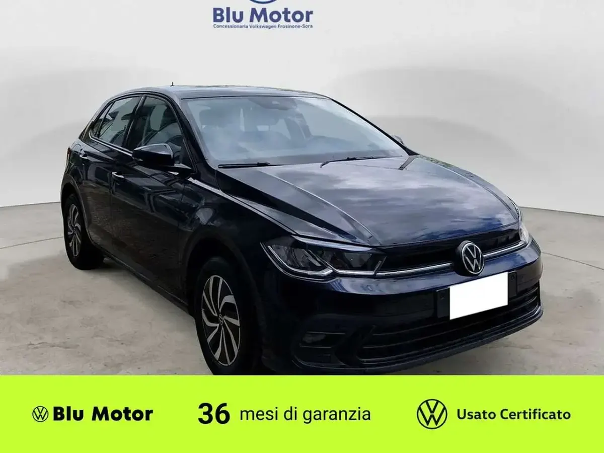 Usata VW Polo Life 95 CV (69 kW) 2025 Deep black perlato Utilitaria