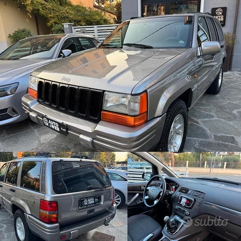 Usata Jeep Grand Cherokee 212 CV (155 kW) 1997 Grigio SUV