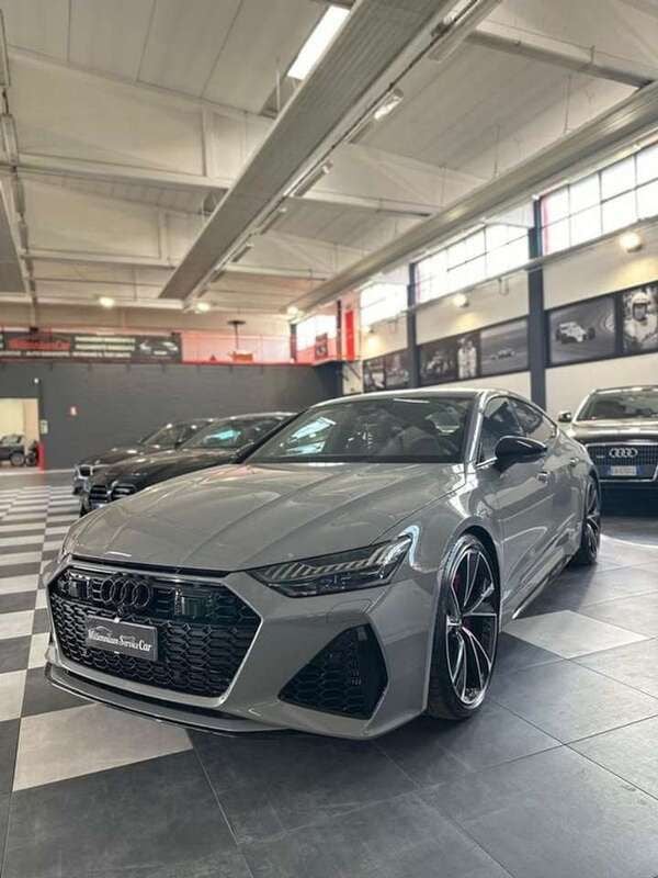 Usata Audi RS7 Ambiente 600 CV (441 kW) 2020 Grigio Utilitaria